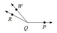 First solve for x, then find ∡RQW. ∡WQP=139+x, ∡RQW=31+x & ∡RQP=152°-example-1