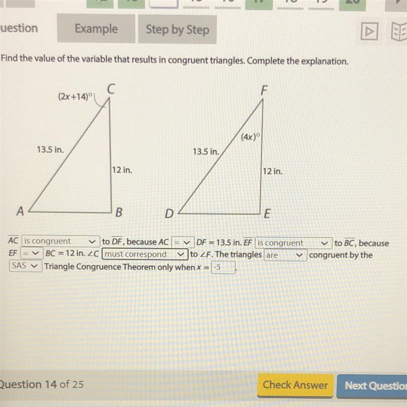 Is this correct, if not what’s the answer-example-1