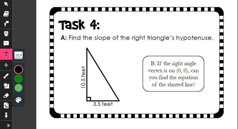 What is are SLOPE and EQUATION of the image?-example-1