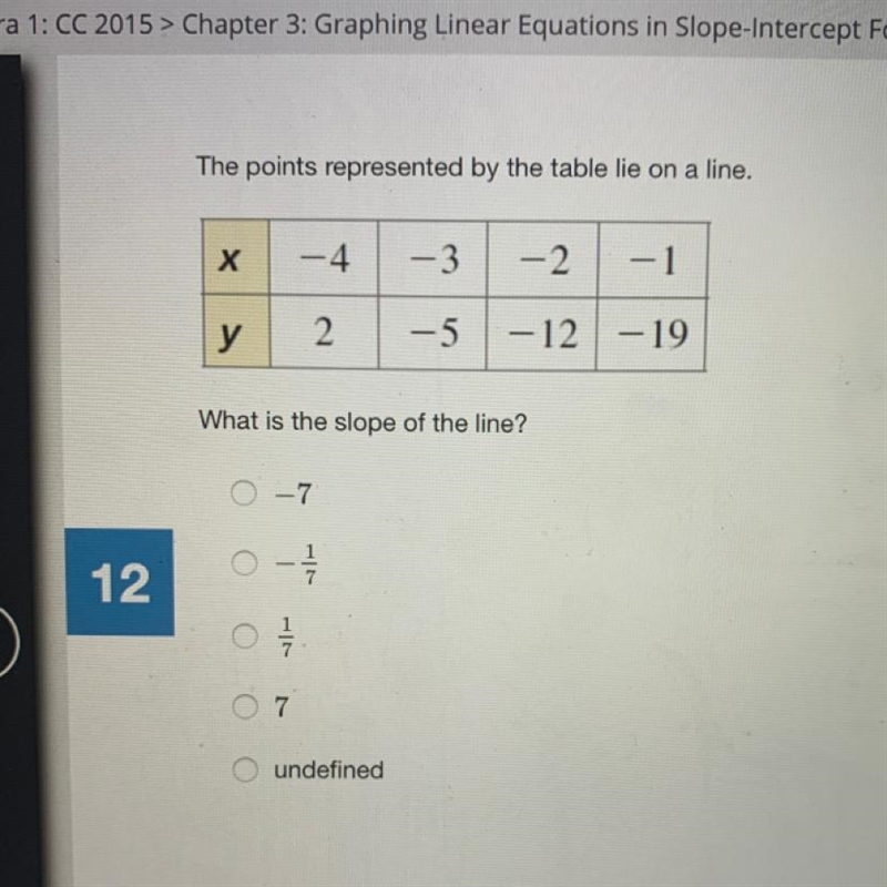 Please help find the slope!!-example-1