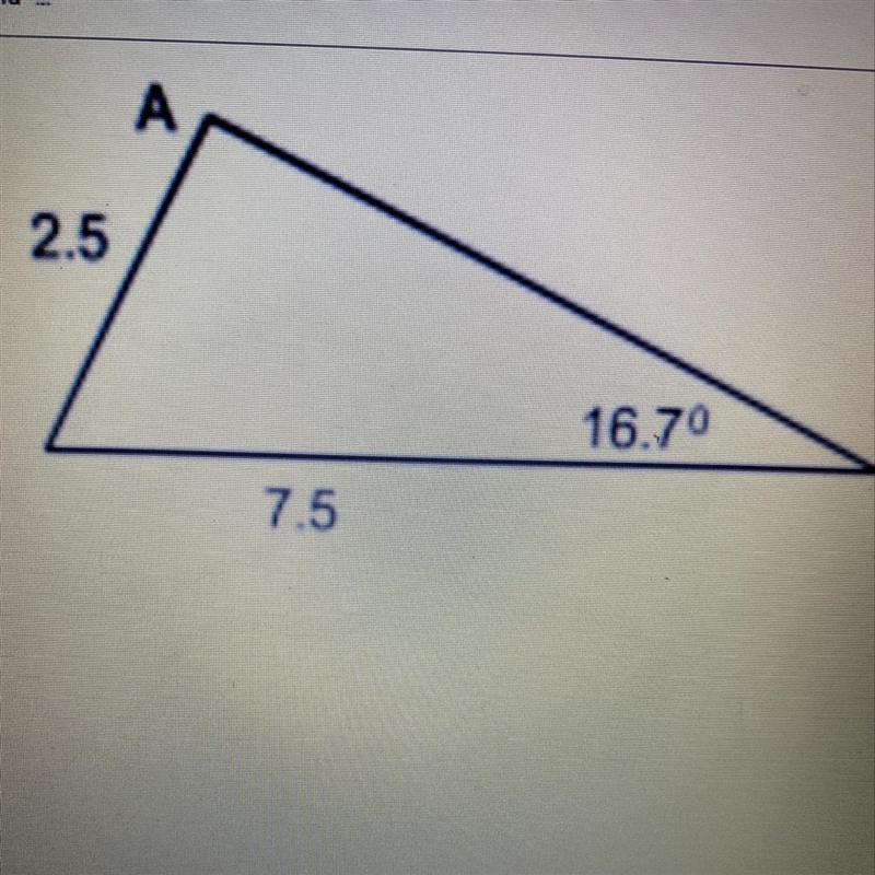 What is the measure of Angle A-example-1