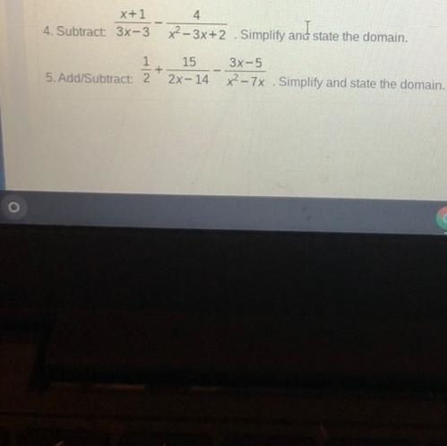 I NEED HELP ON 4 and 5 PLEASE HELP-example-1