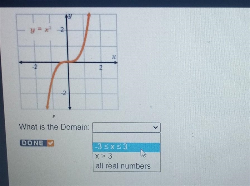 I need help finding the domain of this question ​-example-1