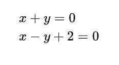 Using a sheet of graph paper, solve the following system of equations graphically-example-1