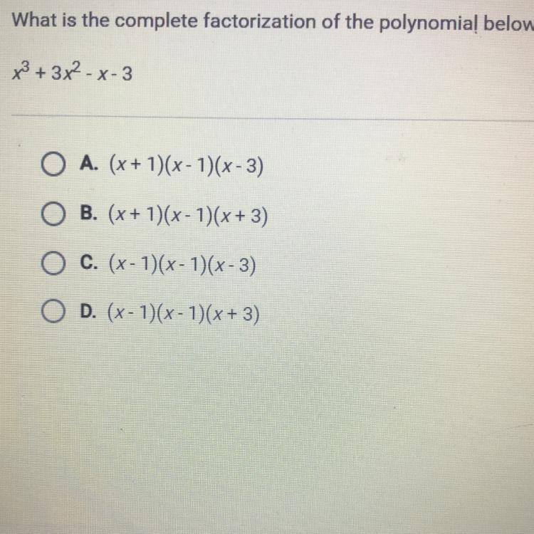 What is the complete factorization of the polynomial below?-example-1