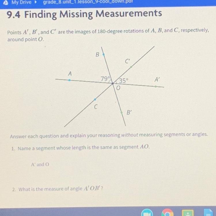 I just need the answer to number 2-example-1