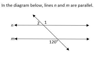 Use the picture below to answer questions 13a and 13b. 13a) What is the measure, in-example-1