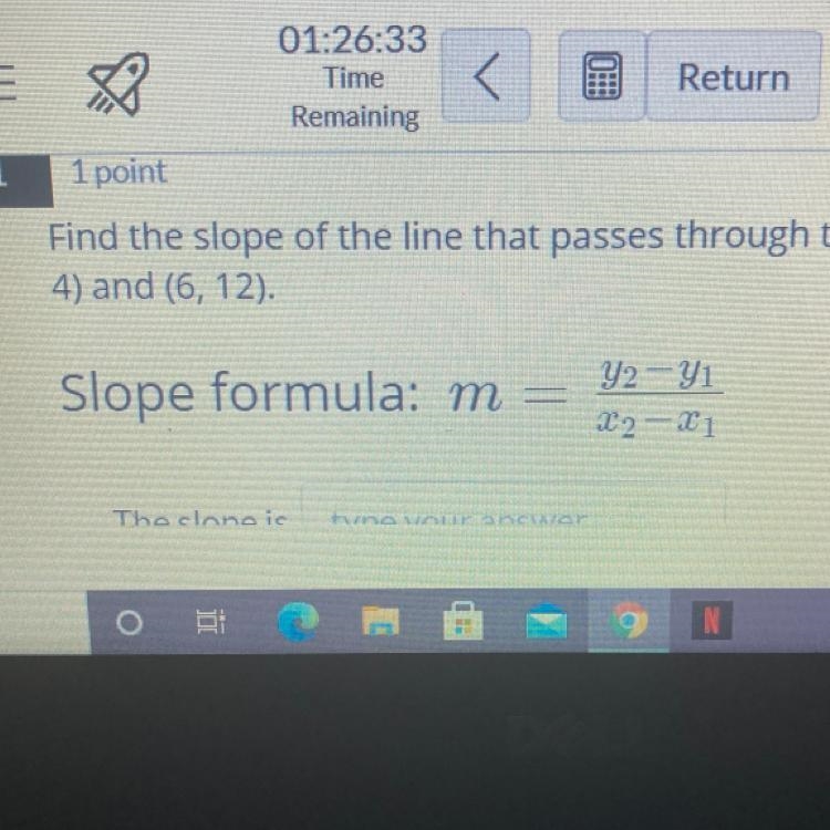 Find the slope of the line that passes through the points 2,4,6 and 12-example-1