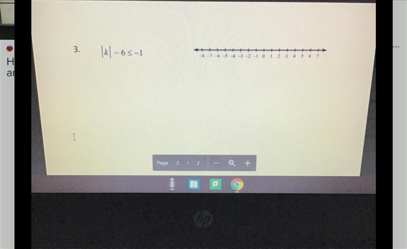 How would you do this and how would you graph it on a number line-example-1