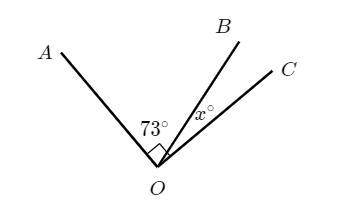 PLEASE HELP AS FAST AS YOU CAN! What is the measure of ∠x angle? Angles are not necessarily-example-1