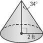 Find the volume of the right cone. Round your answer to two decimal places.-example-1