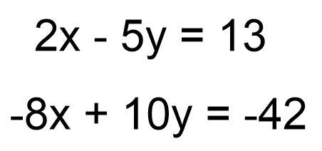 Solve the system of equations from Problem #4. A:(4, -1) B:(-1, -3) C:(16, 4) D:(9, 1)-example-1