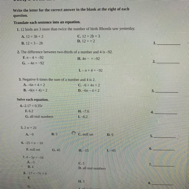 Answer these PLEASE AND SHOW THE WORK YOU HAVE ONE HOUR PLEASE SAY MY GRADE-example-1