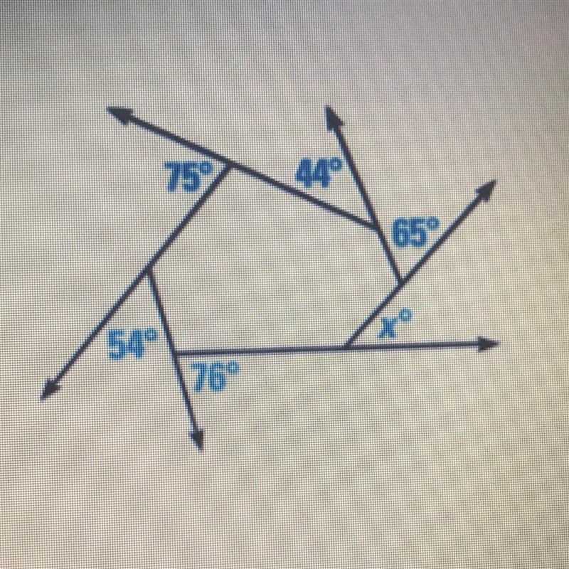 What is the missing angle for this or how do u do this pls add explanation!!!!!-example-1