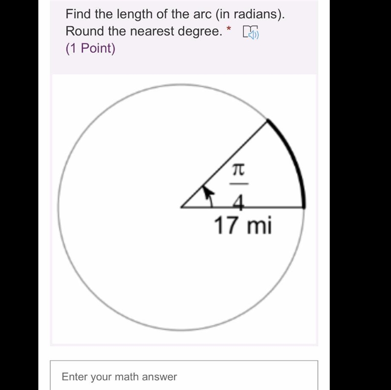 Please help me the the length of the arc-example-1