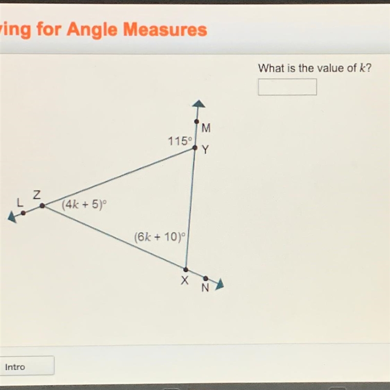 What is the value of k?-example-1