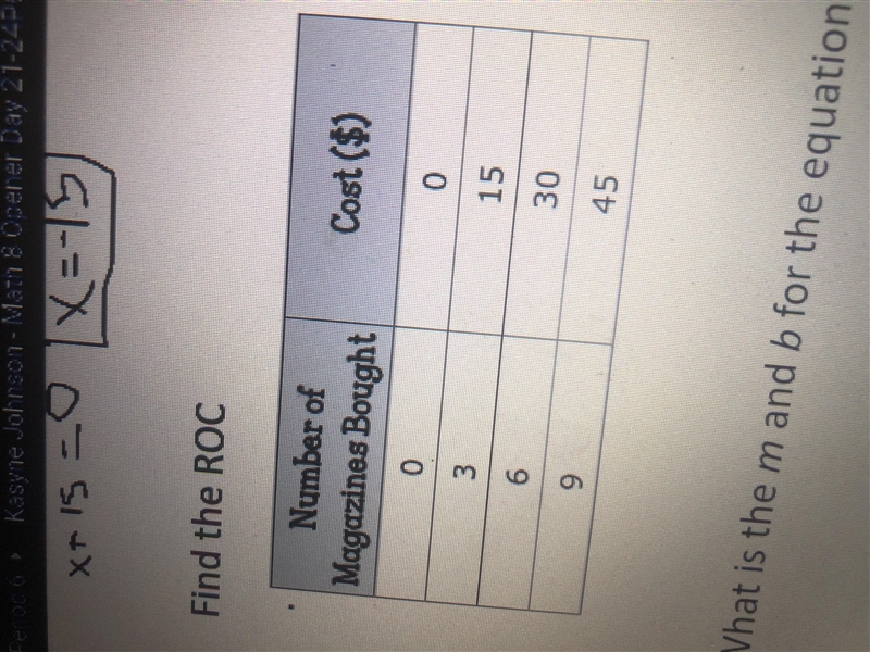 What is the rate of change please help asap-example-1