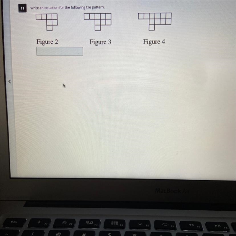 Write an equation for the following tile pattern. Figure 2 Figure 3 Figure 4-example-1