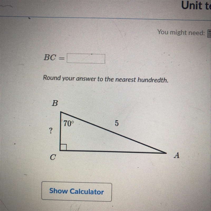 Round your answer to the nearest hundredth BC=?-example-1