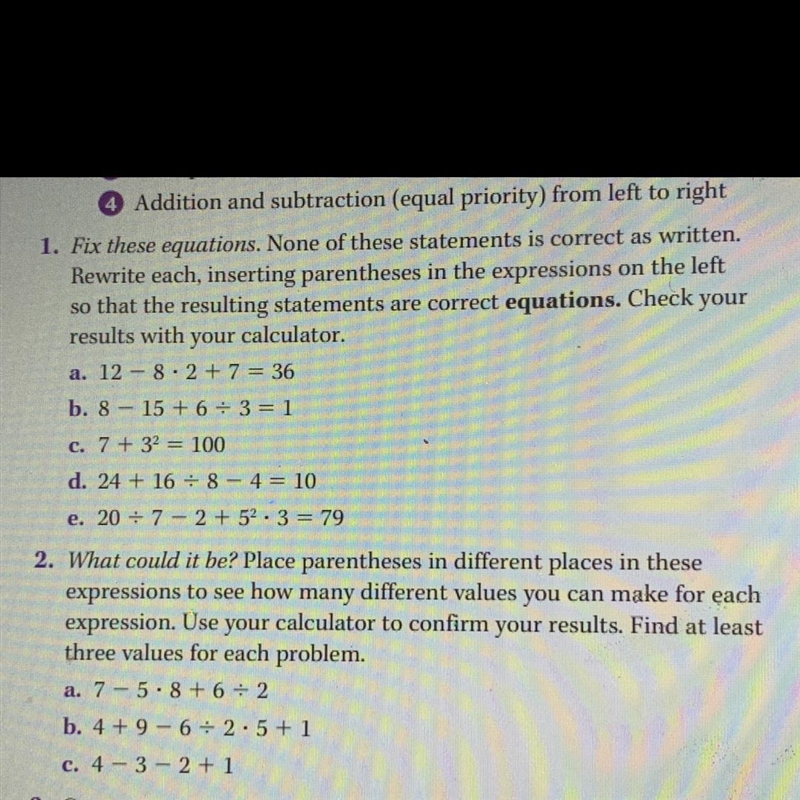 I need D and E for number 1 and all 3 for number 2-example-1