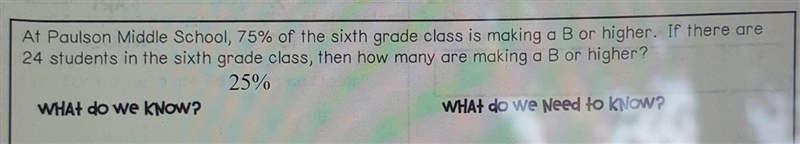 What do we know? what do we need to know ?​-example-1