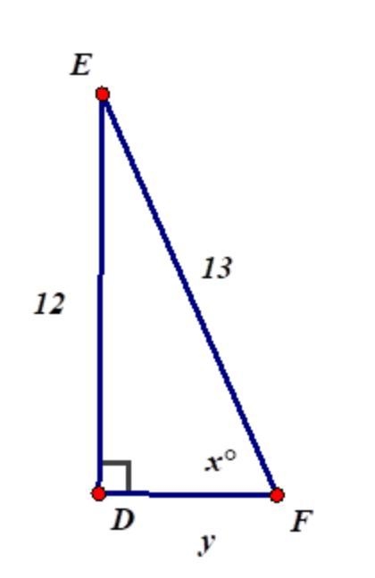 What is the value of Y in this triangle-example-1