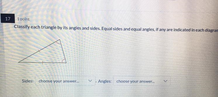 Classify Each Triangle By Its Angles And Sides Sides:Scalene,Equilateral And Isosceles-example-1