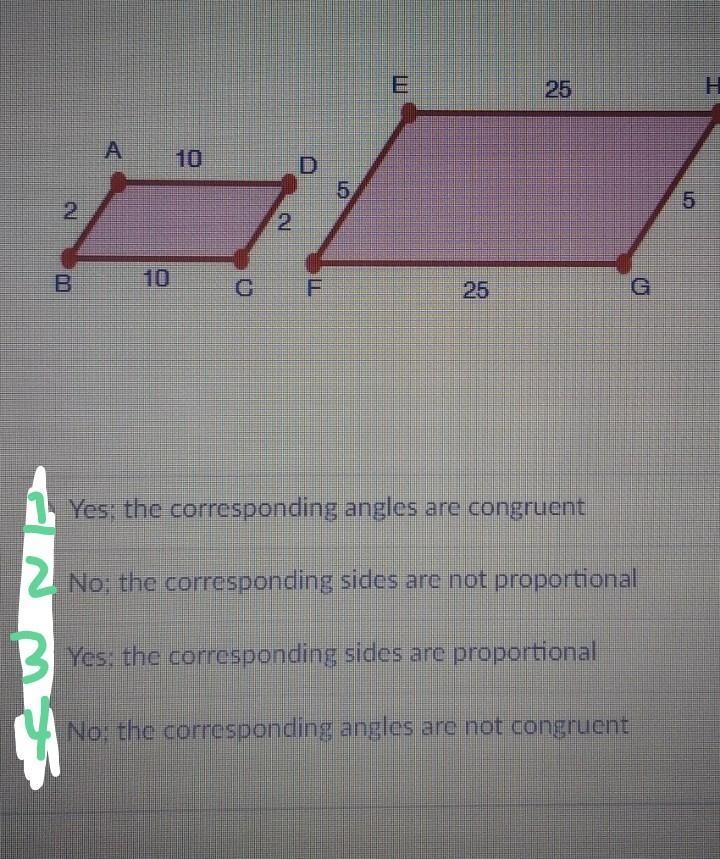 (04.02 MC) Are the following figures similar? ​-example-1