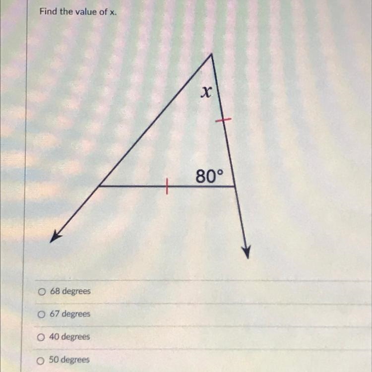 Find the value of x-example-1