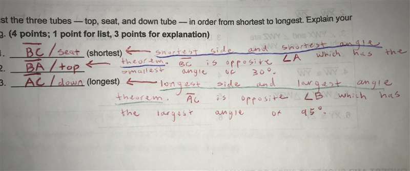 Is my writing legible enough for a teacher to read?? or should I use white out??-example-1