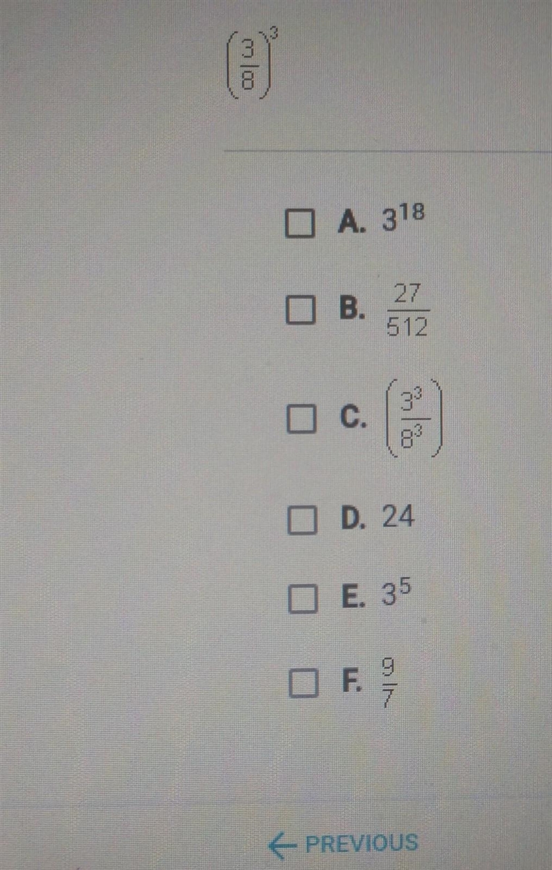 How do I find all the equivalent answers to the expression​-example-1