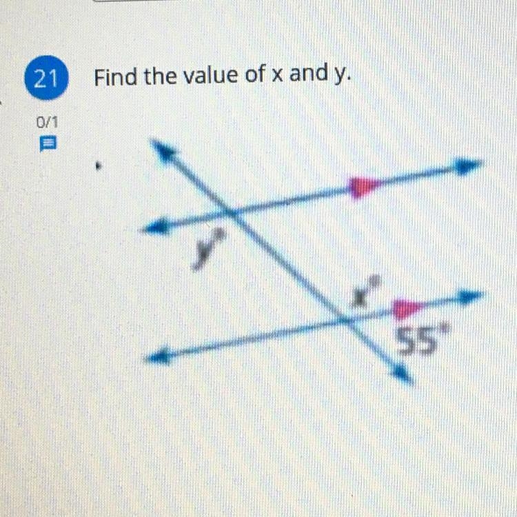 HELPPPP find value of x and y-example-1