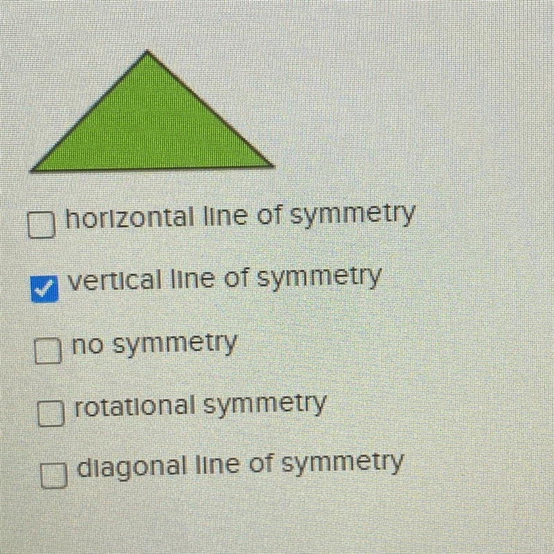 Which type(s) of symmetry does the following object have? Select all that apply.-example-1