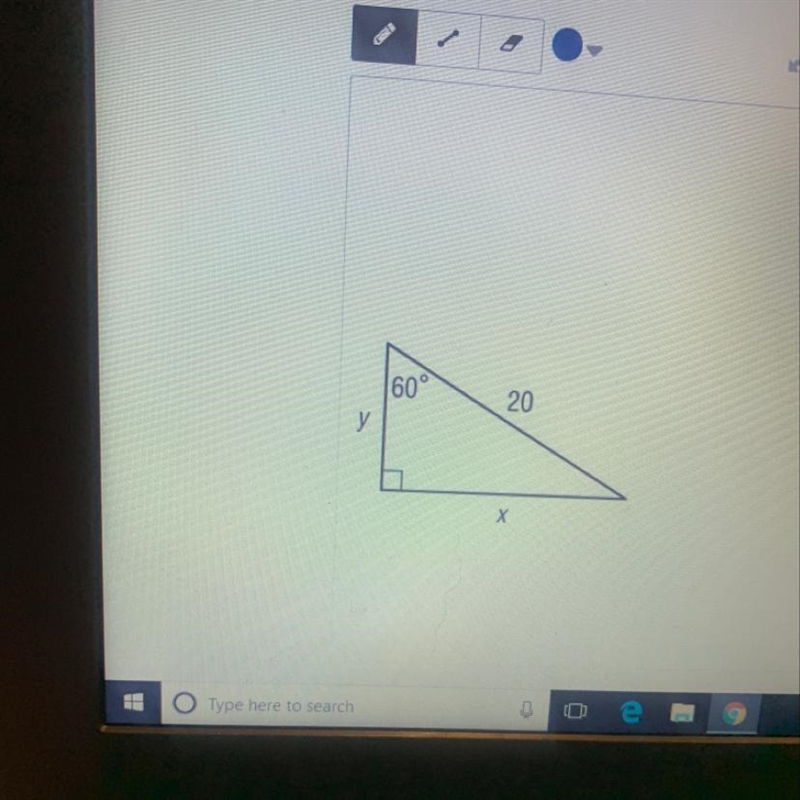 Help this is for special right triangles 30-60-90-example-1