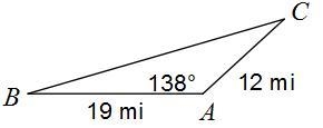 Find BC. A. 22.5 in B. 29 in C. 30 in D. 28 in-example-1