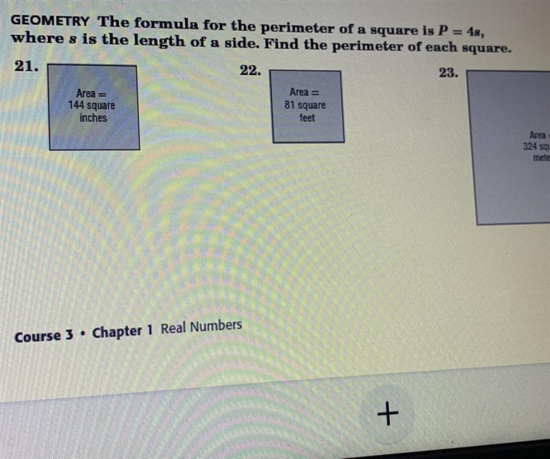 I only need 22. not 21 or 23. what’s the perimeter of 22??-example-1