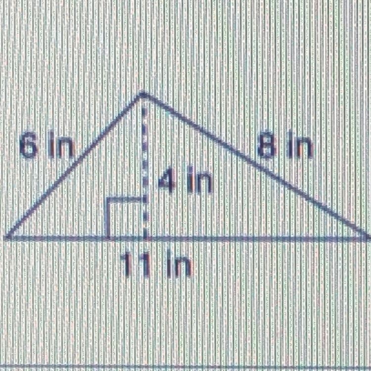 What is the area of the triangle in inches?-example-1