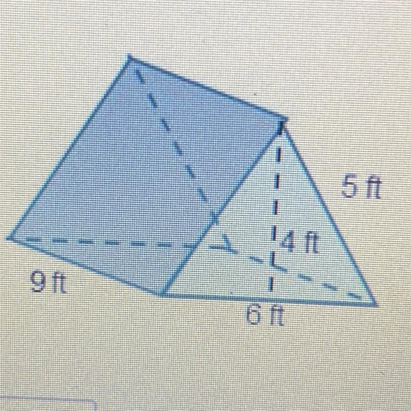 What is the surface area of the triangular prism?-example-1