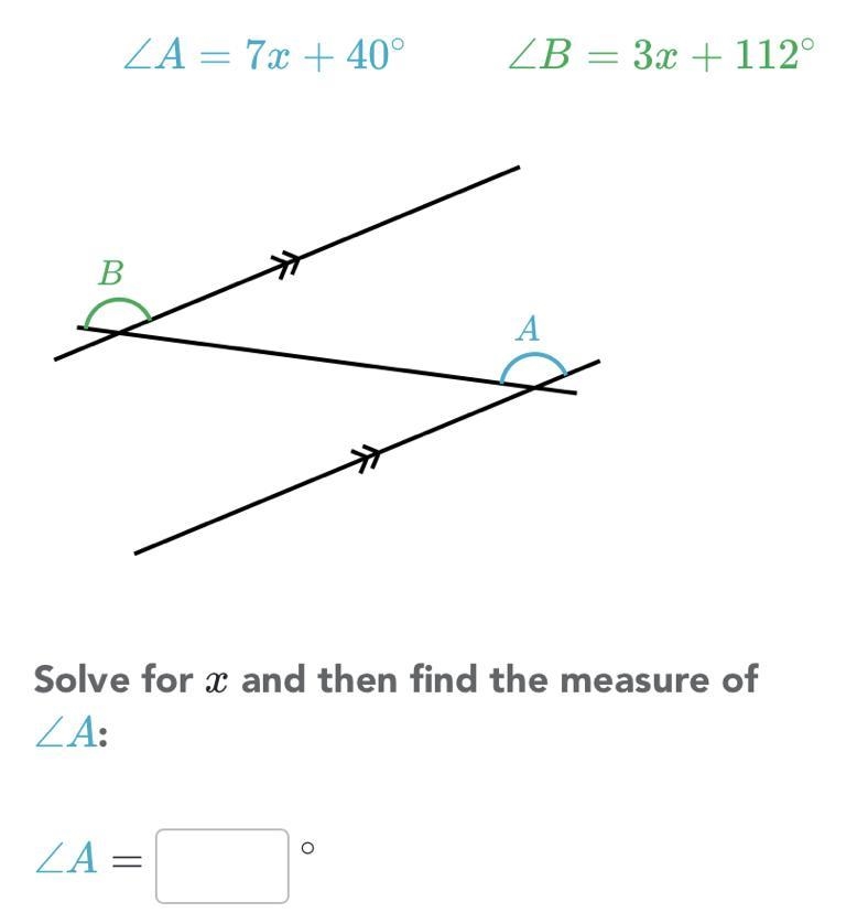 Find the measure , I need help-example-1