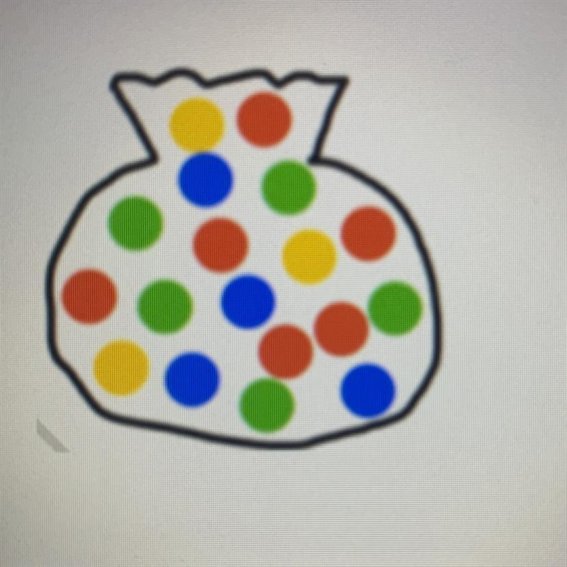 A bag has 3 yellow, 6 red, and 5 green marbles. You randomly choose a marble from-example-1