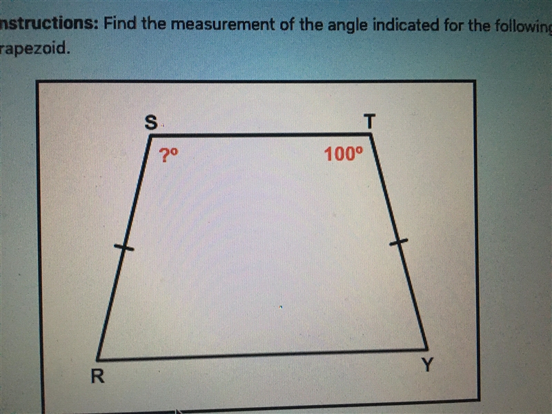 Find the mesurement of the angle?-example-1