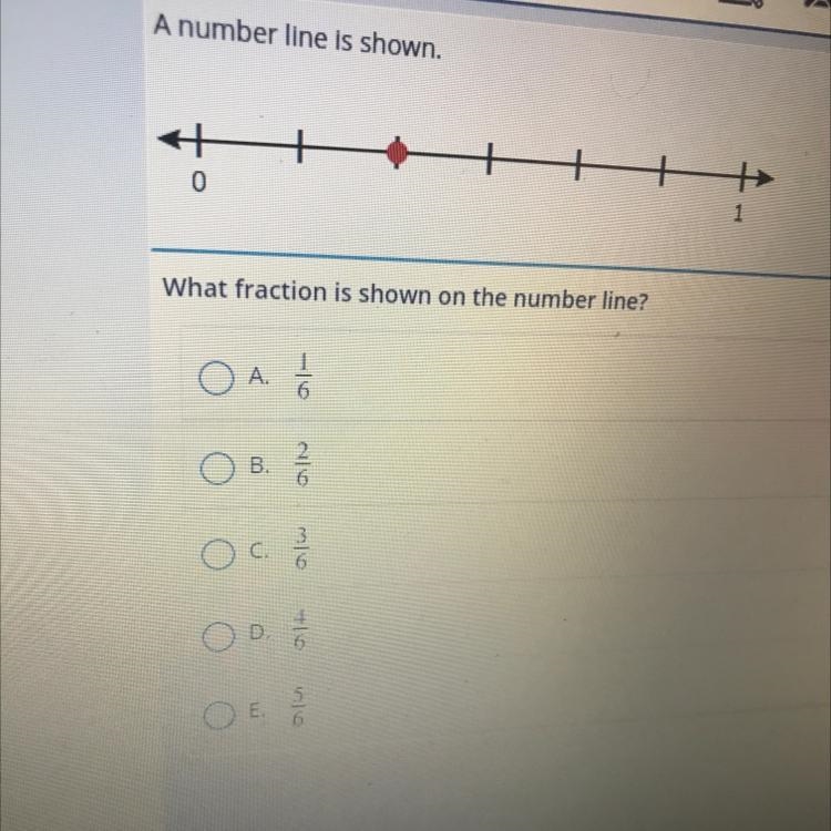 NEED HELP ! A number line is shown what fractions are shown on the number line-example-1