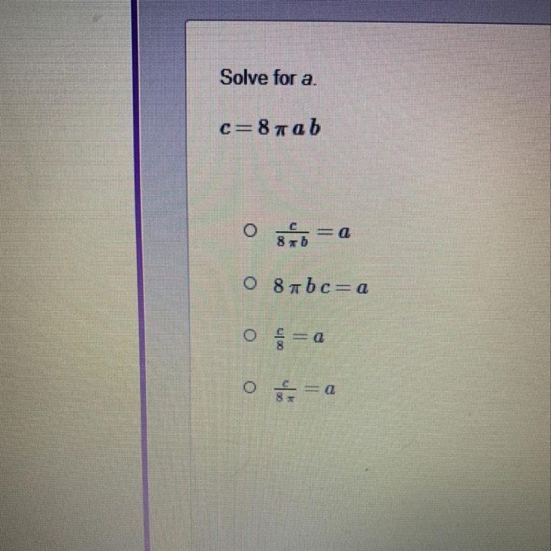 HELP SOLVE FOR A HELP MATH-example-1