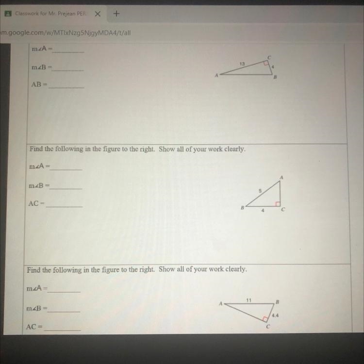 HELP PLEASE!! Finding the missing parts of a triangle.-example-1