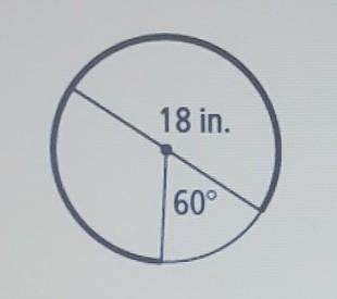 What is the length of the darkened arc?​-example-1