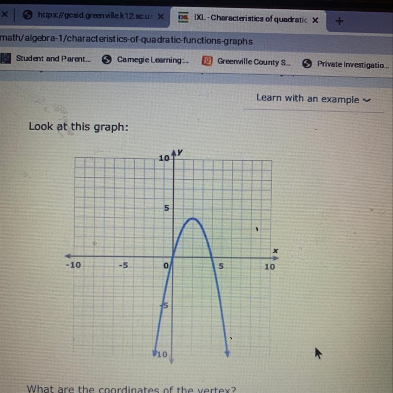 What are the coordinates of the vertex-example-1