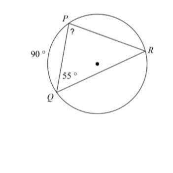 Find the measure of angle P.-example-1