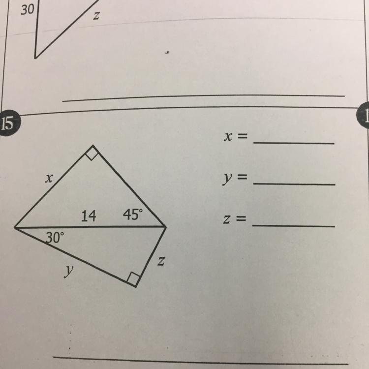 Special right triangle, please help :)-example-1