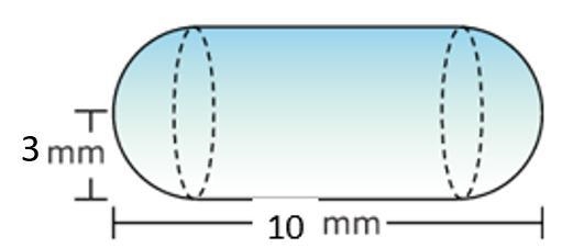 A company wants to determine the amount of a vitamin mix that can be enclosed in a-example-1