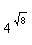 Evaluate 4^radical sign 8 to the nearest ten thousandth.-example-1